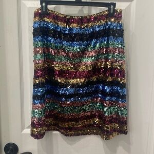 Sequin Skirt